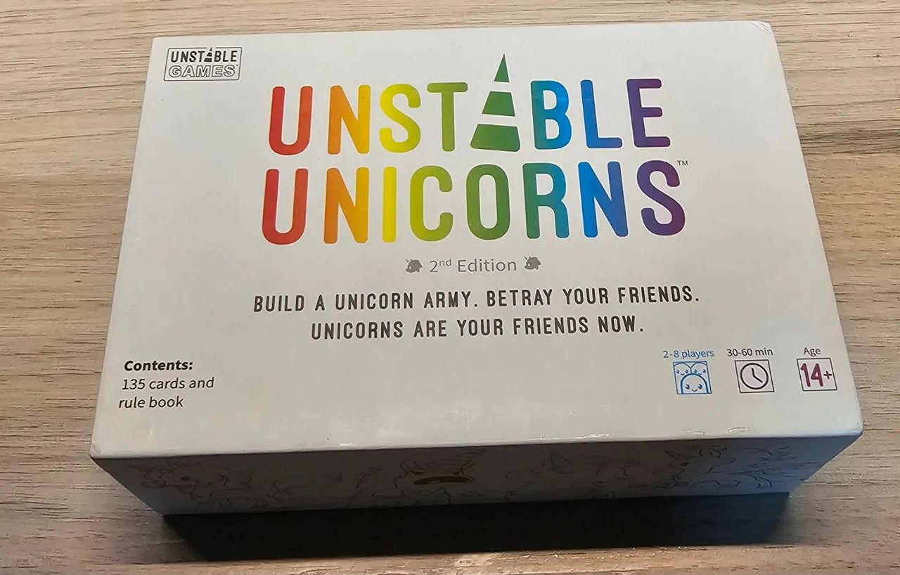 Jogo de Cartas Unstable Unicorns