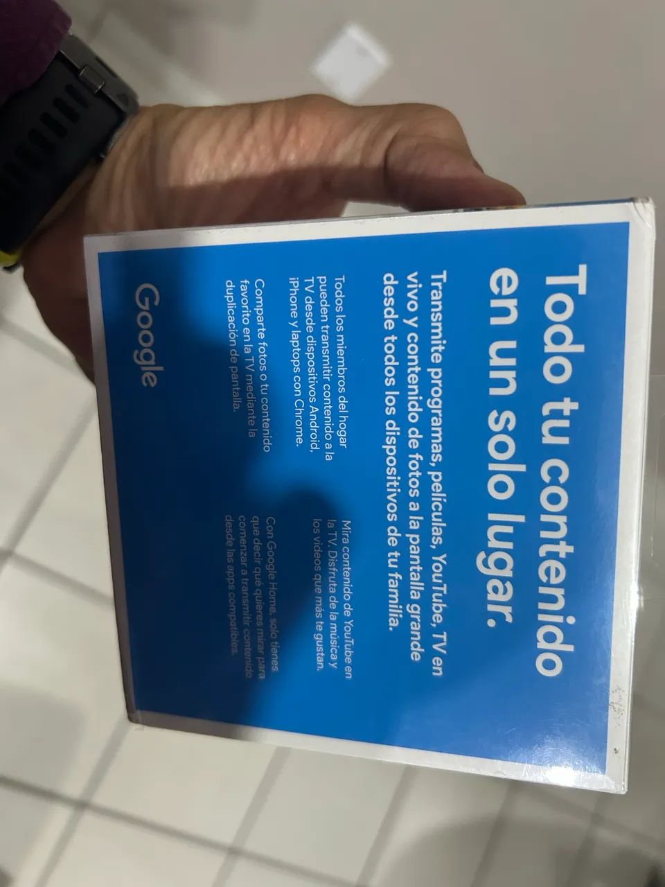 Chromecast 3 geração novo na caixa  - Foto 4