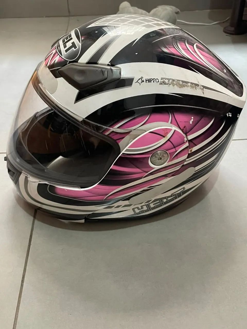Capacete Helt Semi-novo - Foto 3