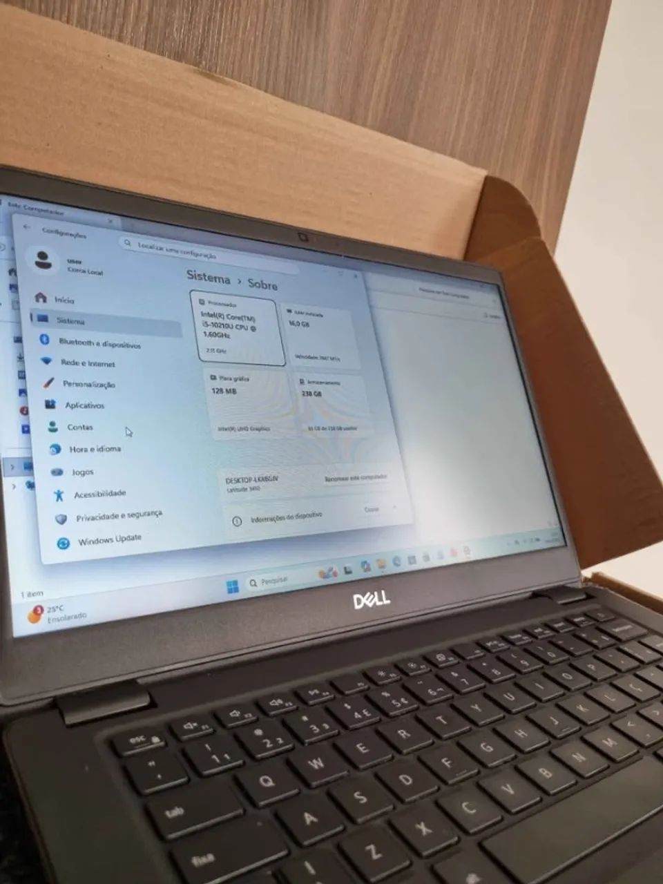 Notebook Dell Latitude 3410 i5 10a | 16GB RAM | SSD - Foto 5