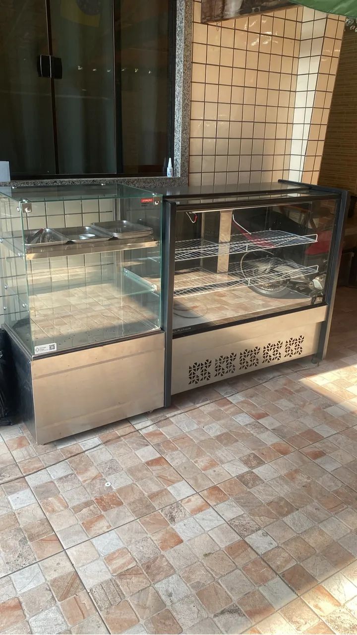 Balcão para torta  e vitrine estufa - Foto 2