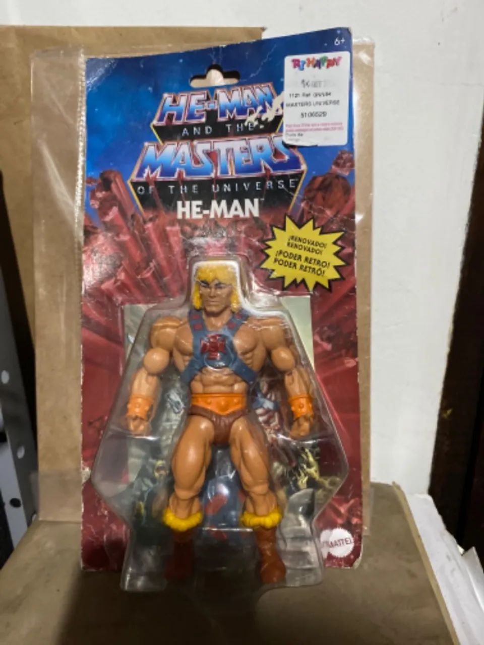 He man boneco Masters of The universe 