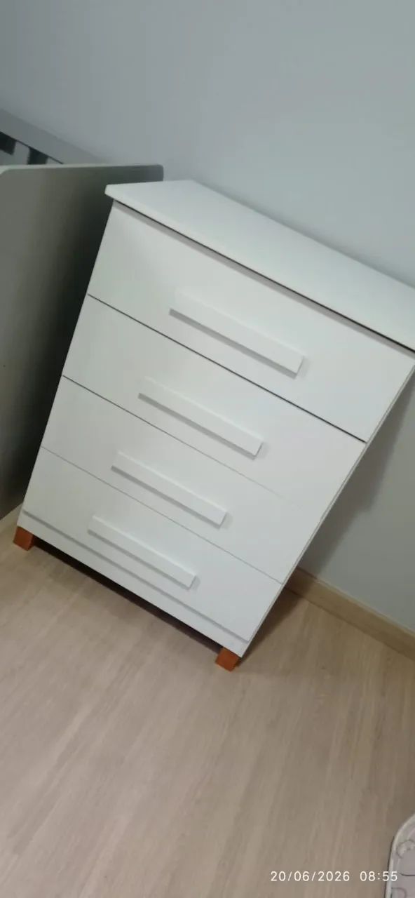 Berço e cômoda MDF  - Foto 3