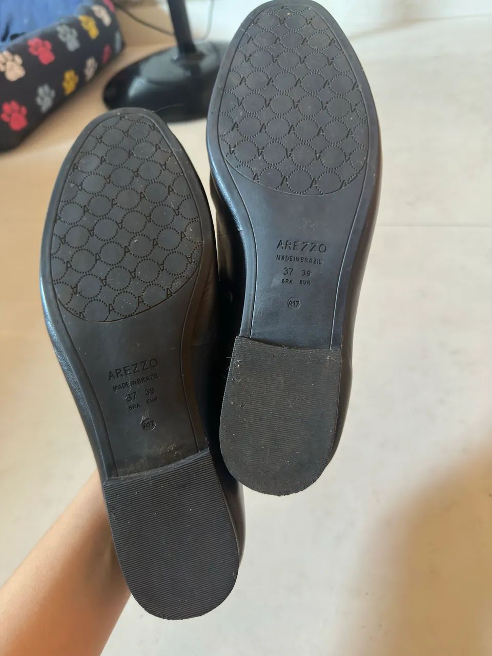 Mocassim preto Arezzo - Foto 3