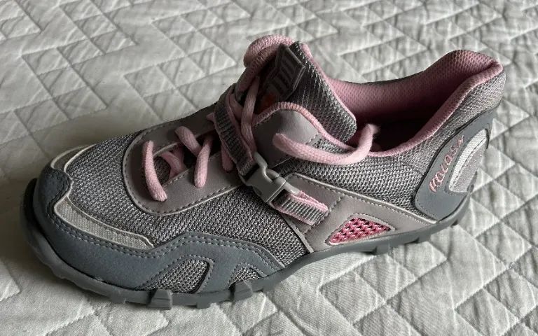 TENIS KOLOSH FEMININO  36 CINZA E ROSA - Foto 3