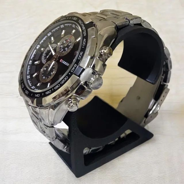 Relógio Curren 8355 (Prata) - Foto 3