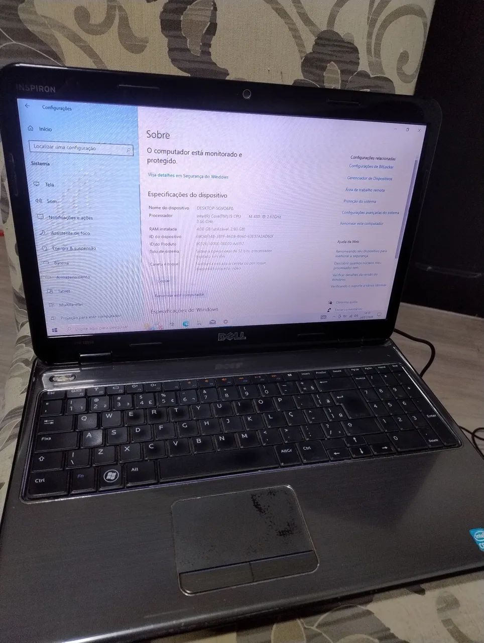 NOTEBOOK DELL CORE I5 4GB RAM 500 HD - Foto 2