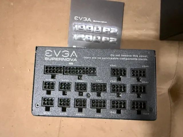 Fonte EVGA 1200w full modular 80+Platinum - Foto 2