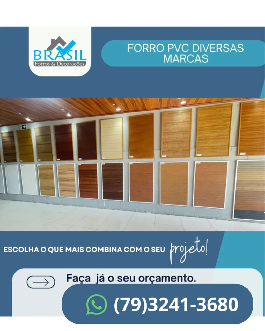 Forro pvc em geral- Atendemos na capital e no intrior