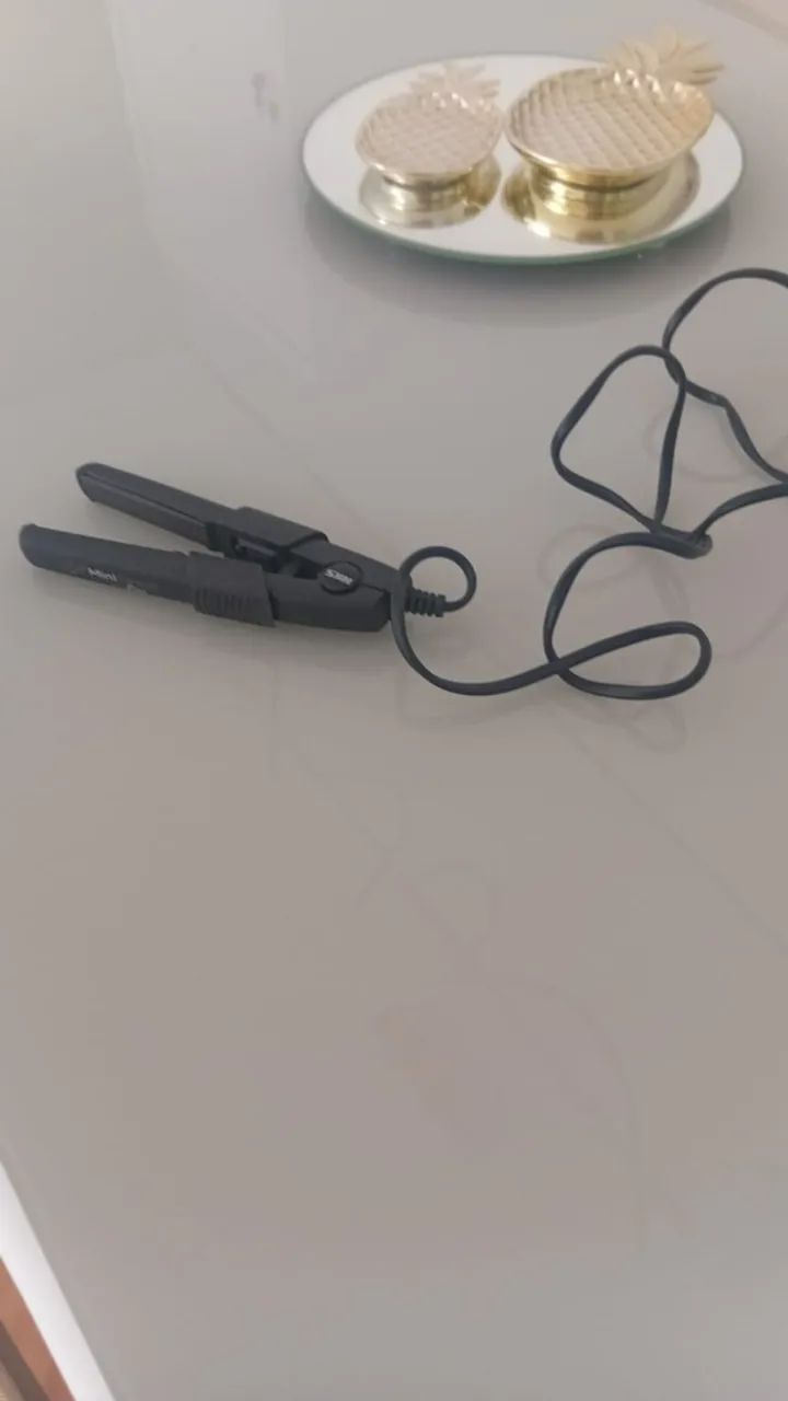 Chapinha/Prancha Miniceramic Ion Liss - Compacta e Prática! - Foto 3