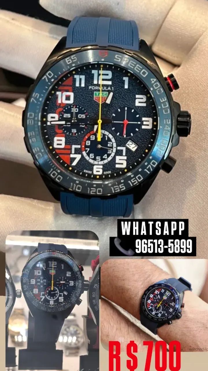 Relógio TAG HEUER FORMULA 1 RACING _ ENTREGAMOS  - Foto 2