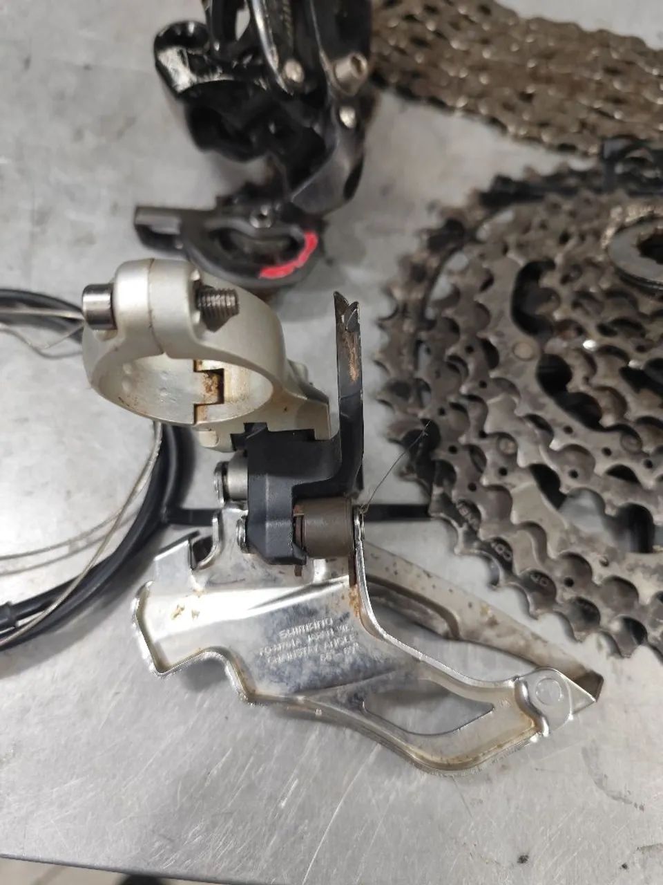 Kit trocadores Sram Grip Shift e câmbios - Foto 3