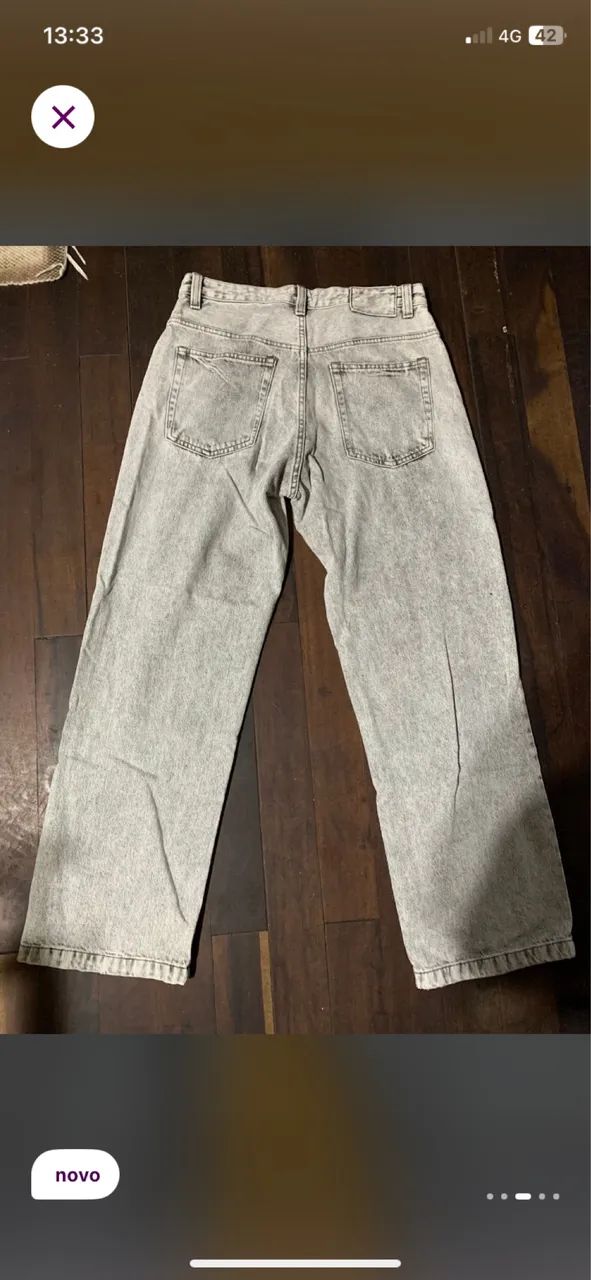 Calça baggy zara  - Foto 3