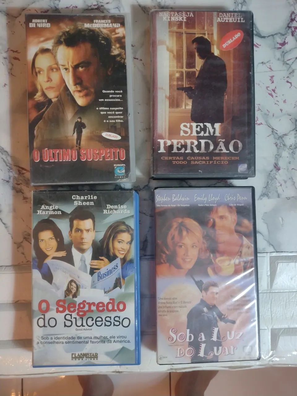 Lote de fitas vhs 