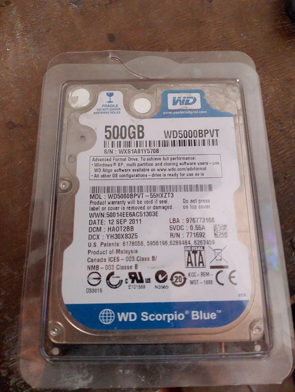 HD notebook 500gb  - Foto 2