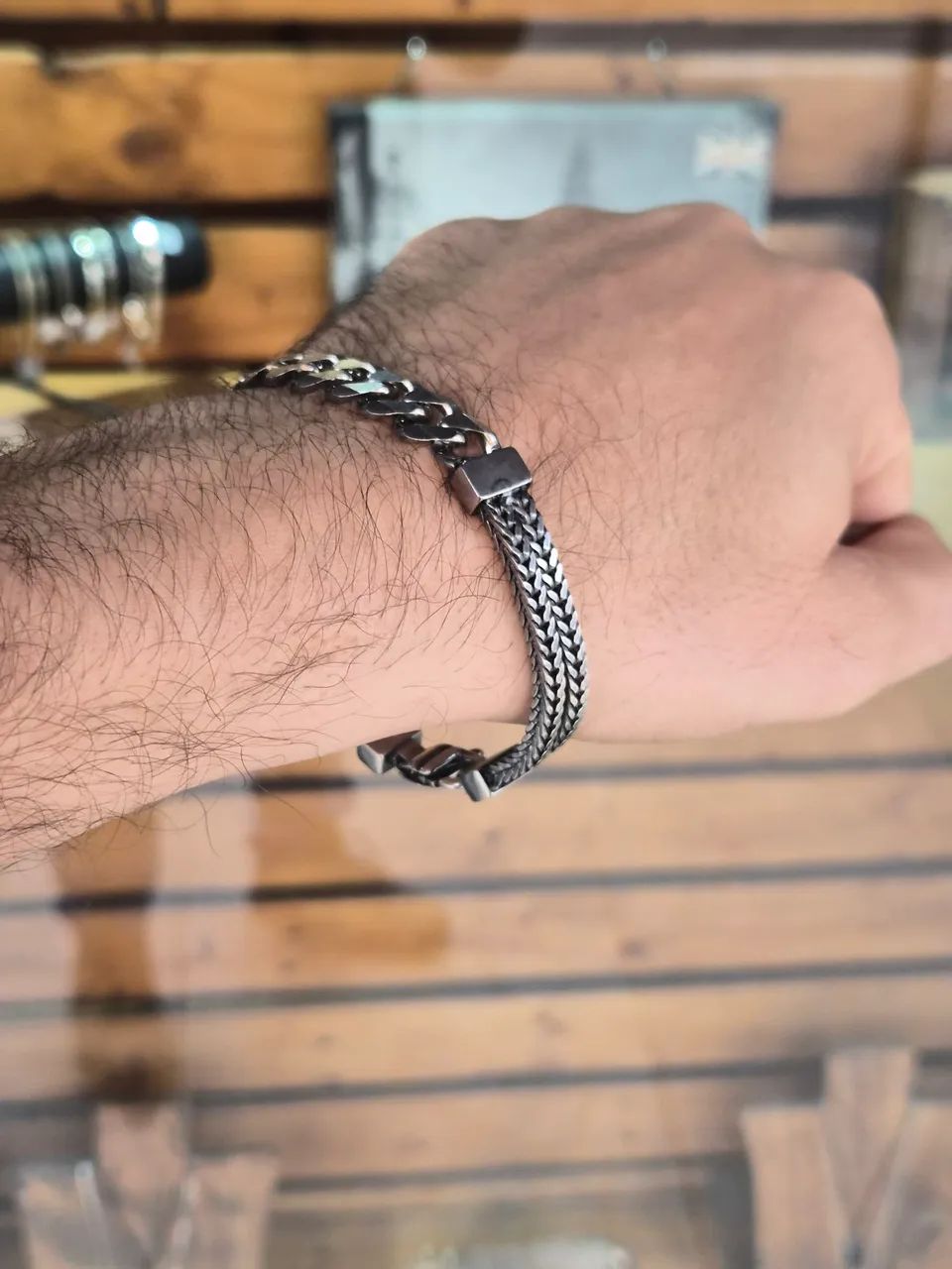 Pulseira Prata de Bali  - Foto 3