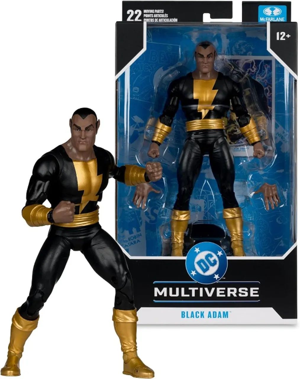 Black Adam Mcfarlane Toys Dc - Lacrado