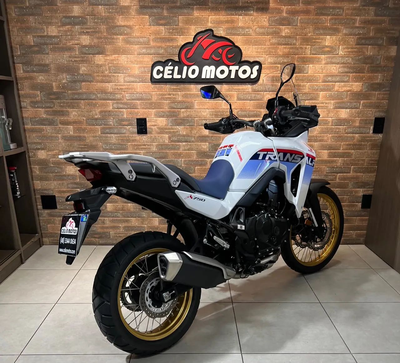 TRANSALP 750 BRANCA 2025/2026 - Foto 3
