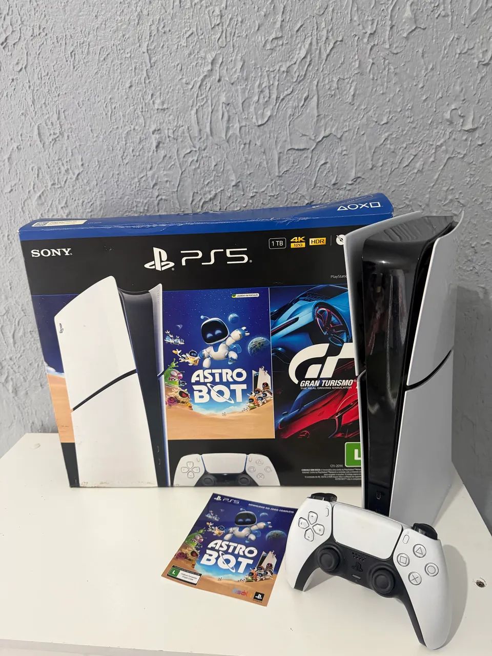 PS5 slim mídia digital 1TB 