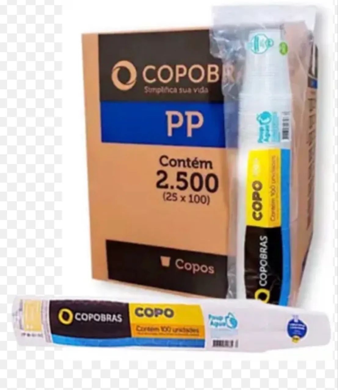 Copo descartável COPOBRAS 180ML - Foto 2