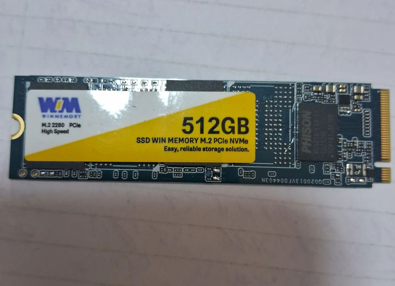 Nvme M2 512GB
