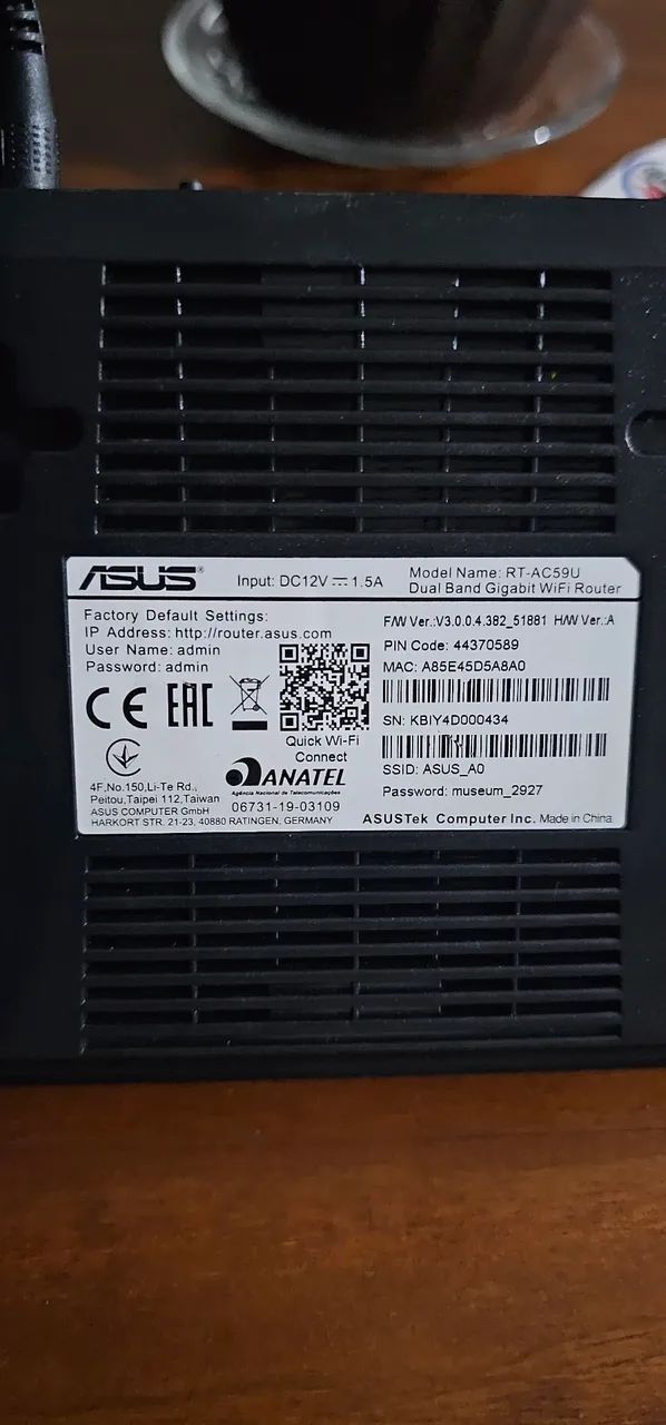 Roteador ASUS Gigabit RT AC59U - Foto 2