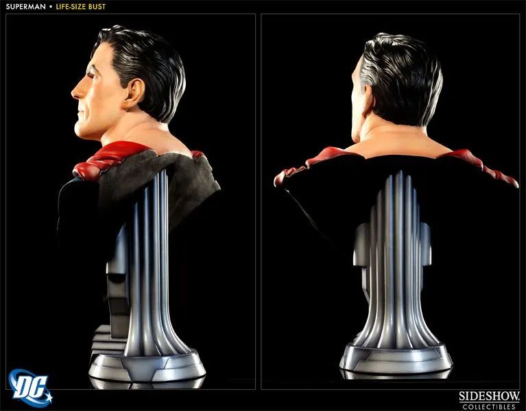 Busto Superman tamanho real Sideshow - Foto 4