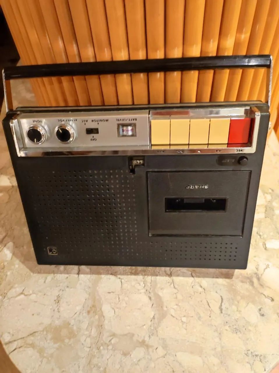 Rádio gravador sharp RD-403