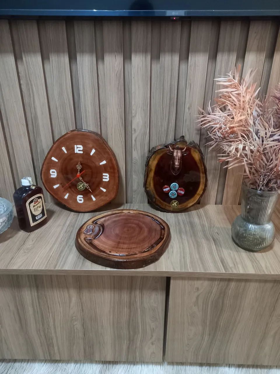 Tabuas e relógios artesanais - Foto 2