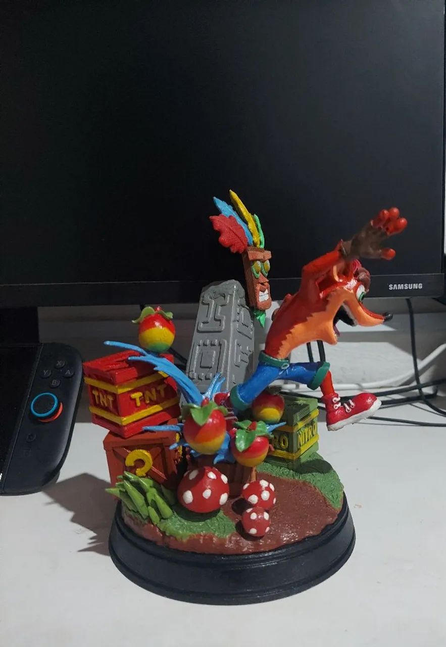 Vendo action figure do Crash Bandicoot - Foto 2
