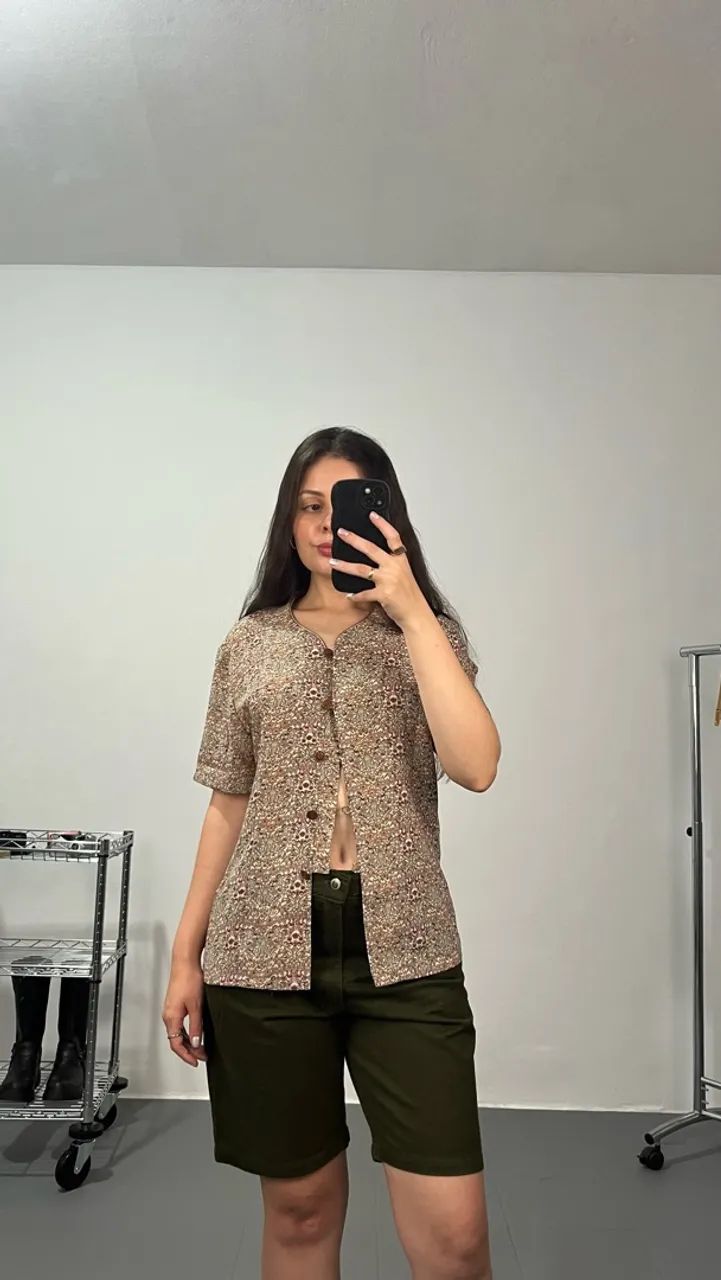 Blusinha e bermuda vintage  - Foto 2