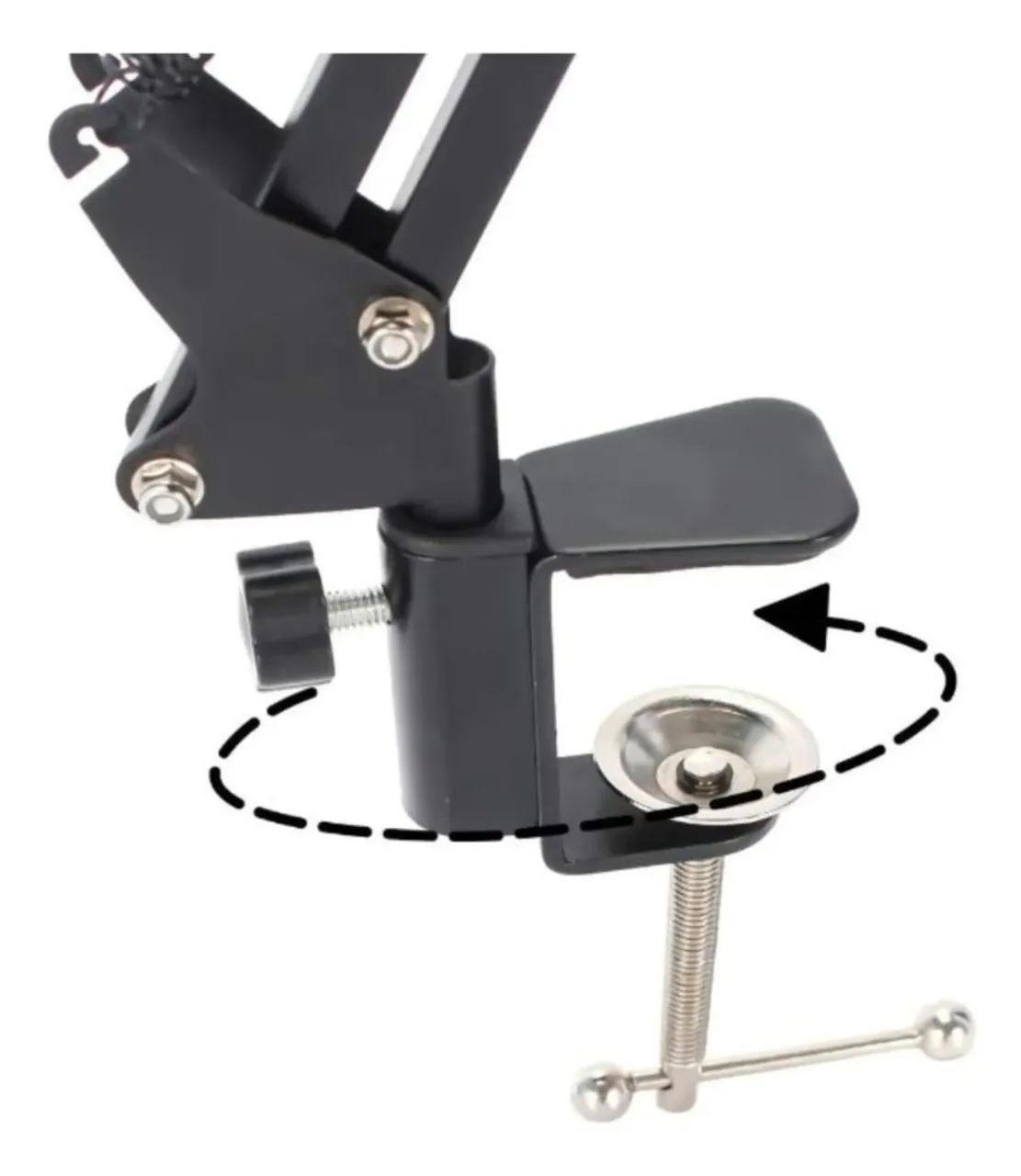 Suporte de Mesa para Microfone com Braço Articulado MB-3012 - Foto 3