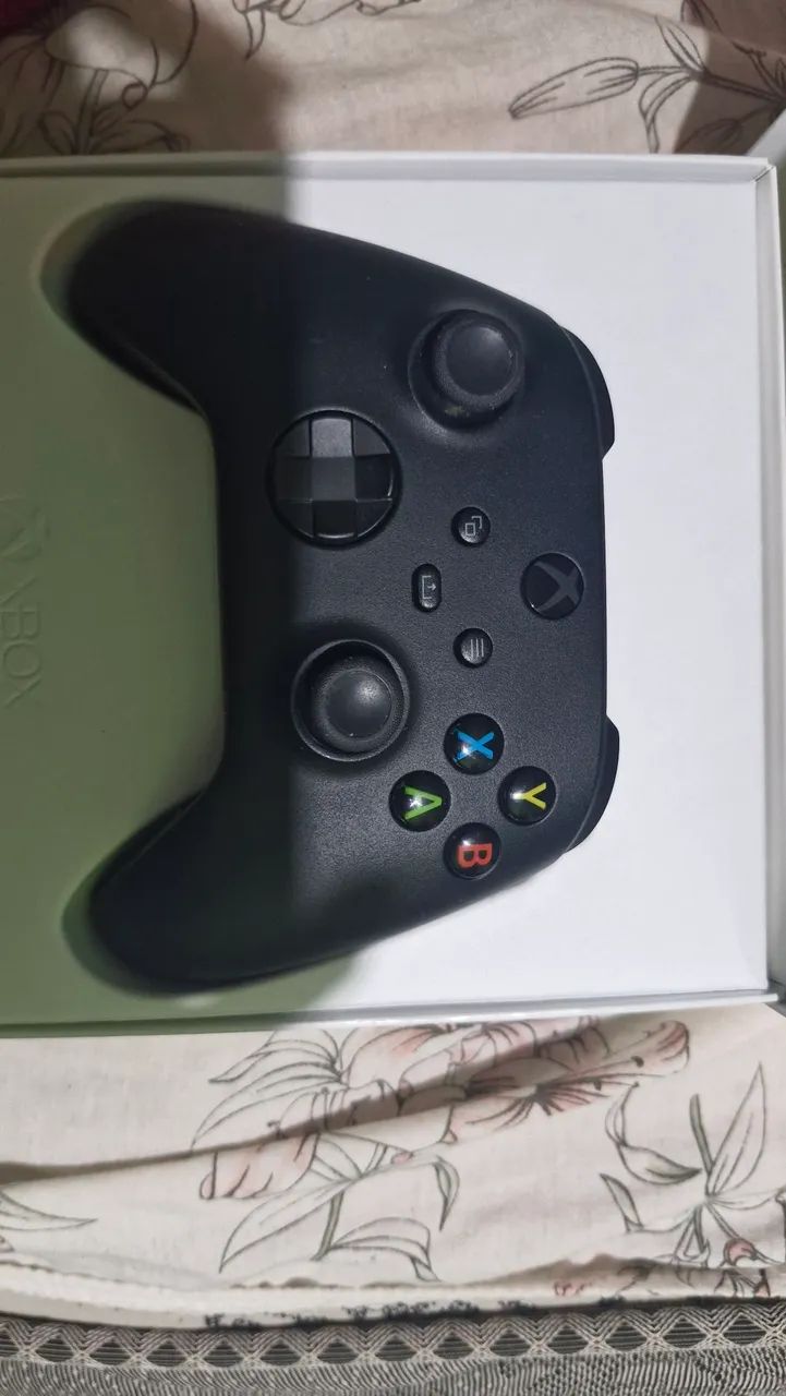Controle Xbox sem fio + cabo usb
