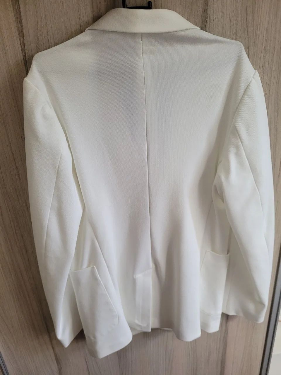 Blazer branco unissex zara - Foto 3