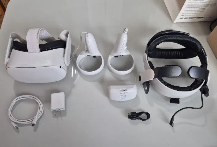 Meta Quest 2 128GB + BOBOVR M2 Pro+ - Foto 2