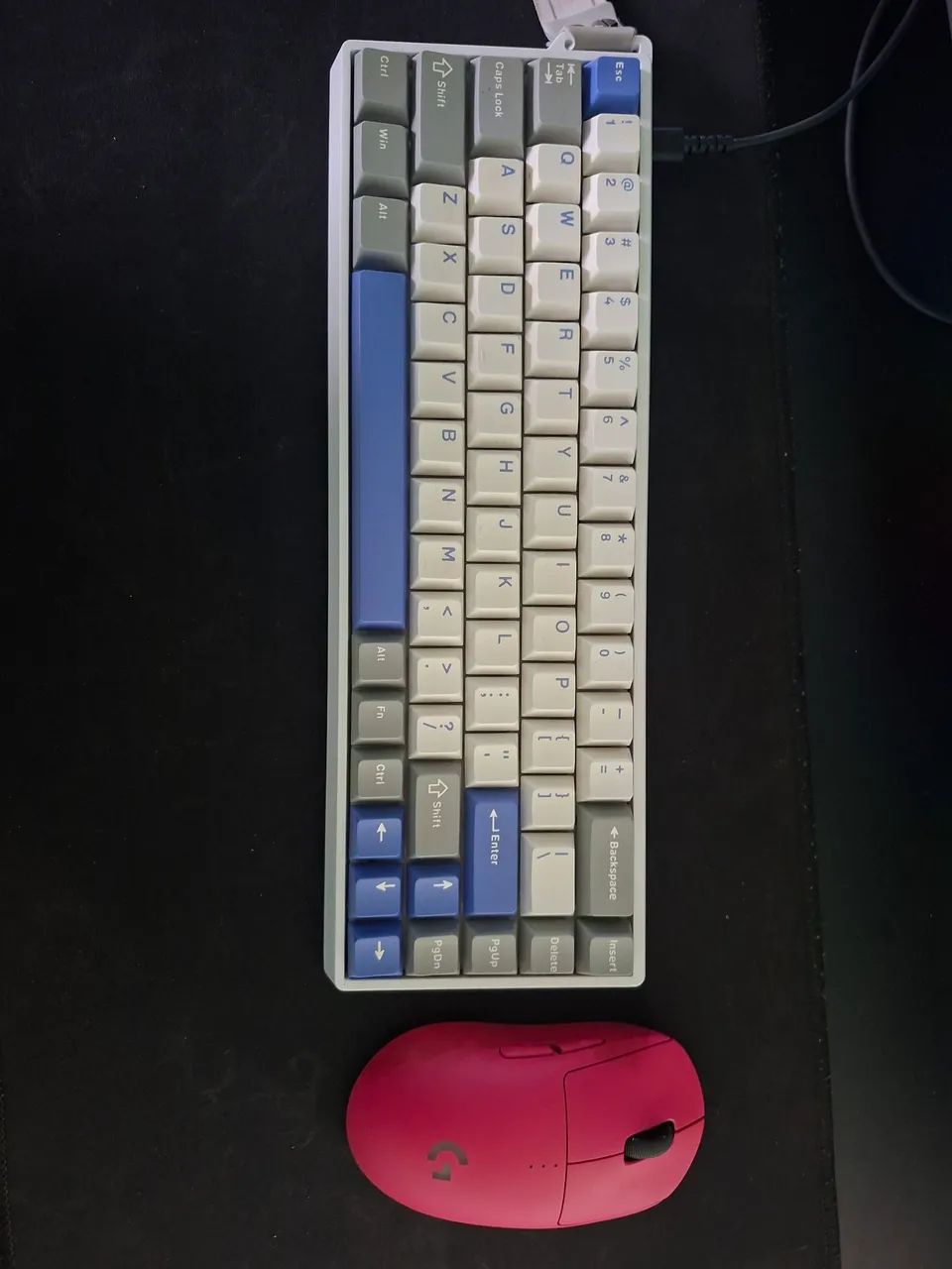 Teclado e mouse 