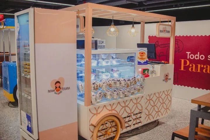 Carrinho de Quiosque / Ponto de Venda com Refrigerador - Completo - Foto 2