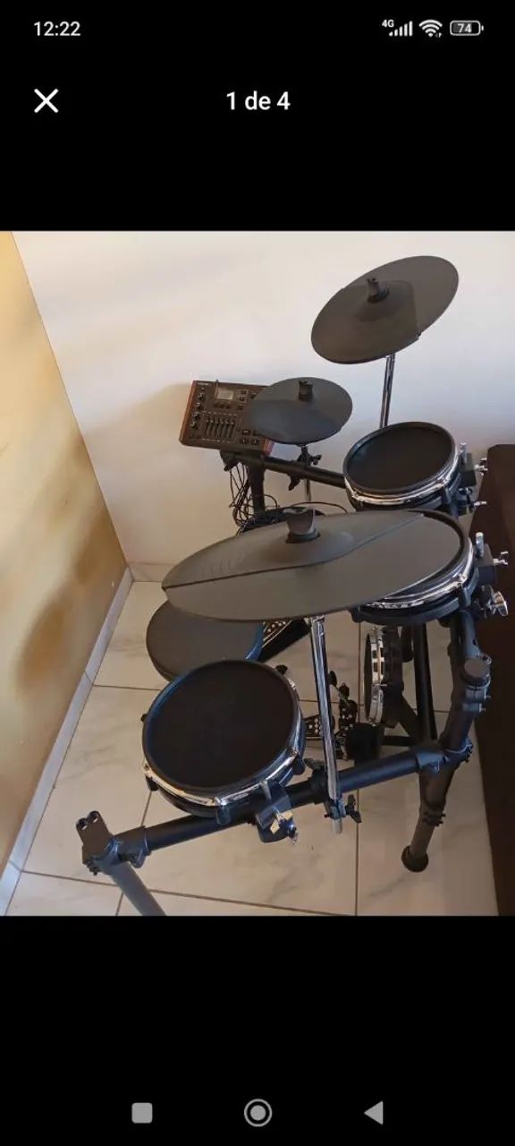 Bateria eletrônica e violão  - Foto 4