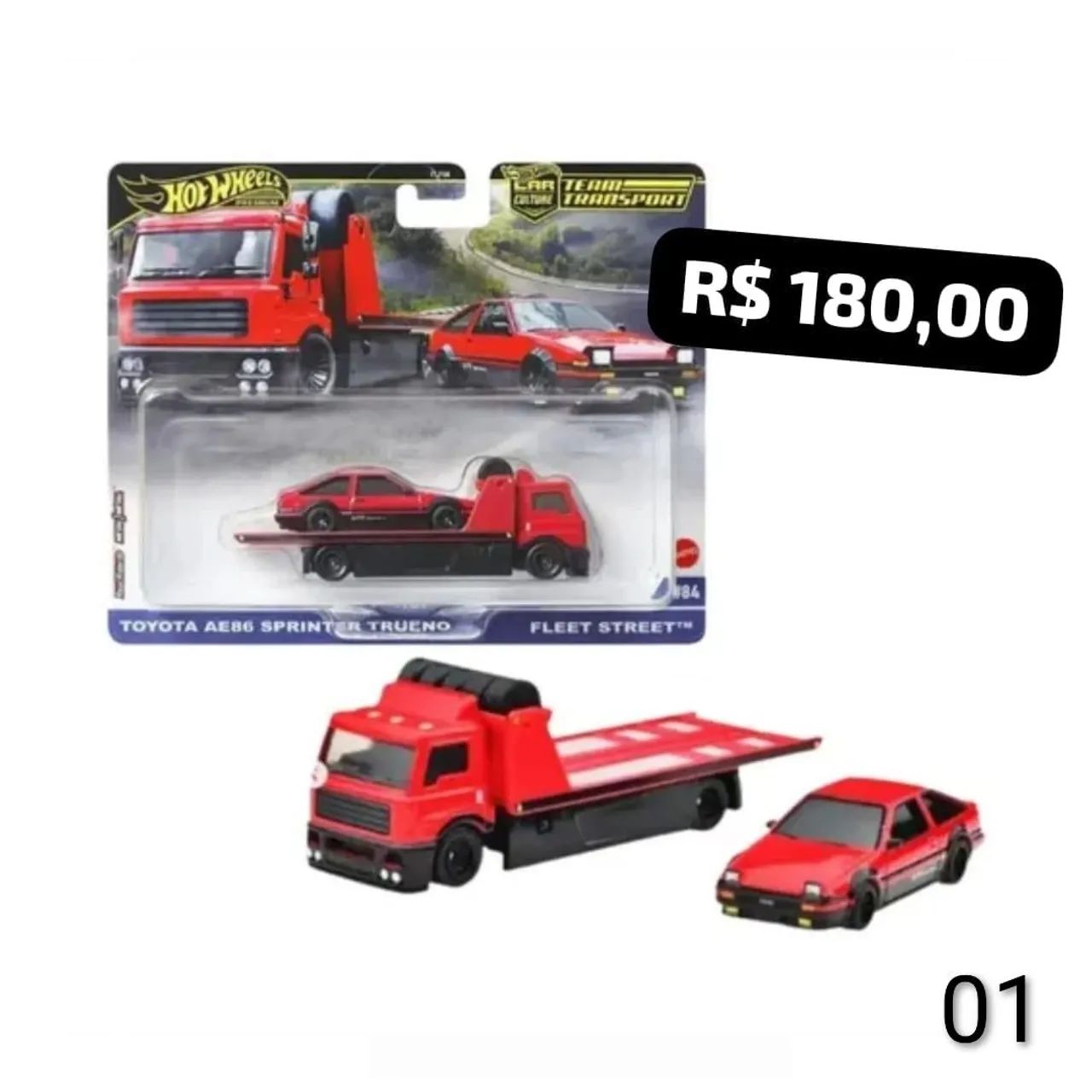 Hotwheels Team Transport Trueno