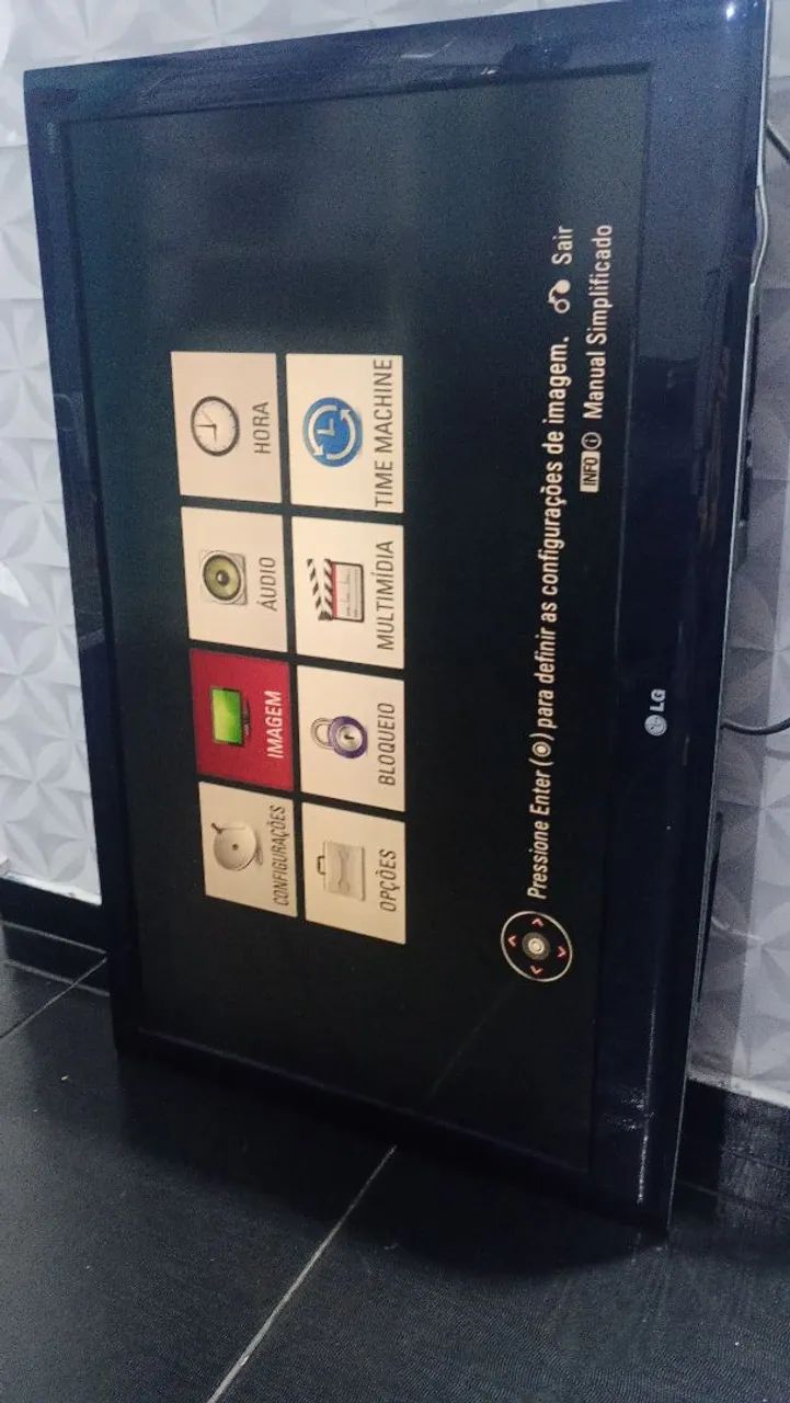 Tv LG LCD 42 42lh35fd funcionando 
