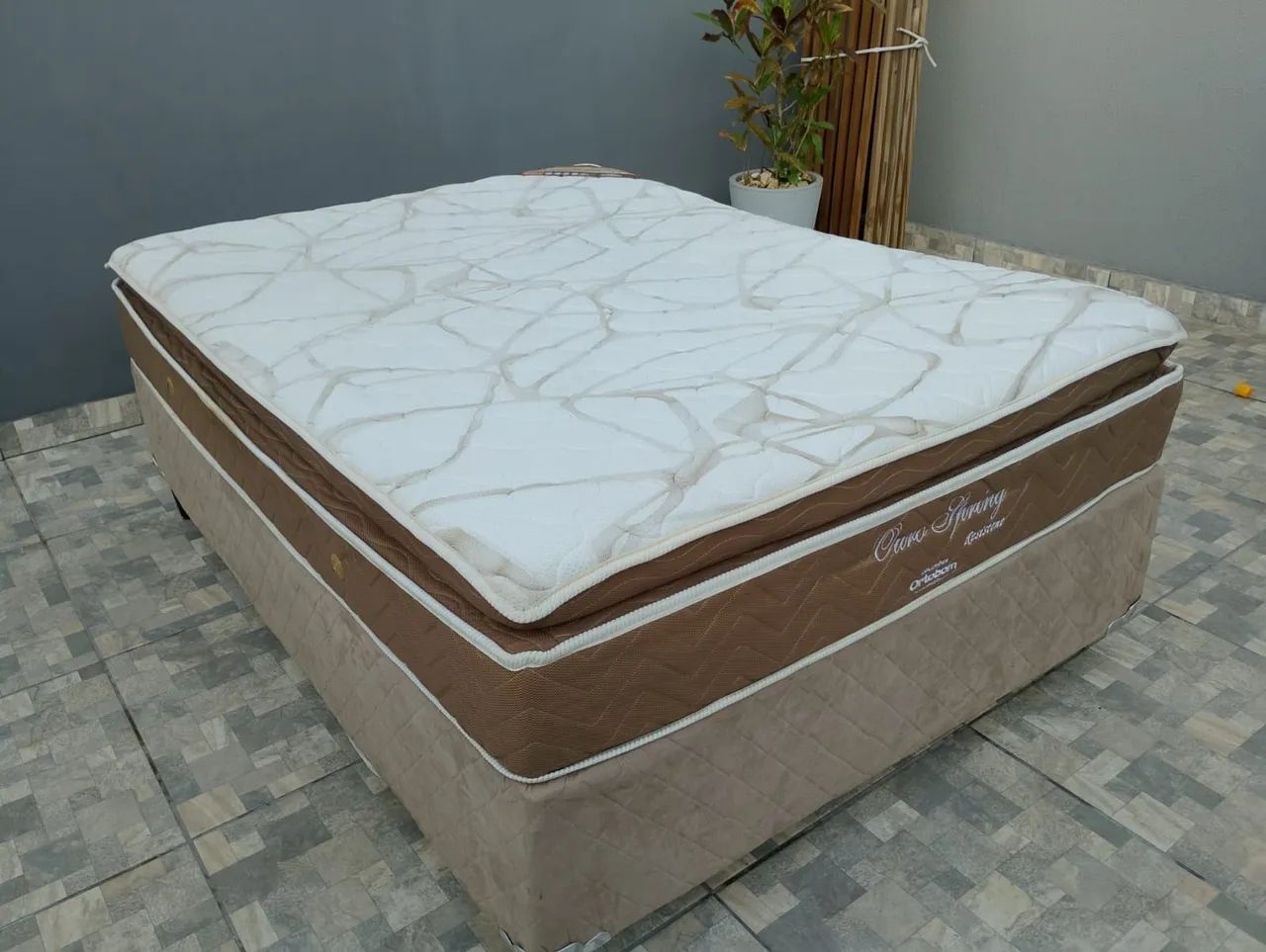 Cama Box Casal Ortobom 138x188