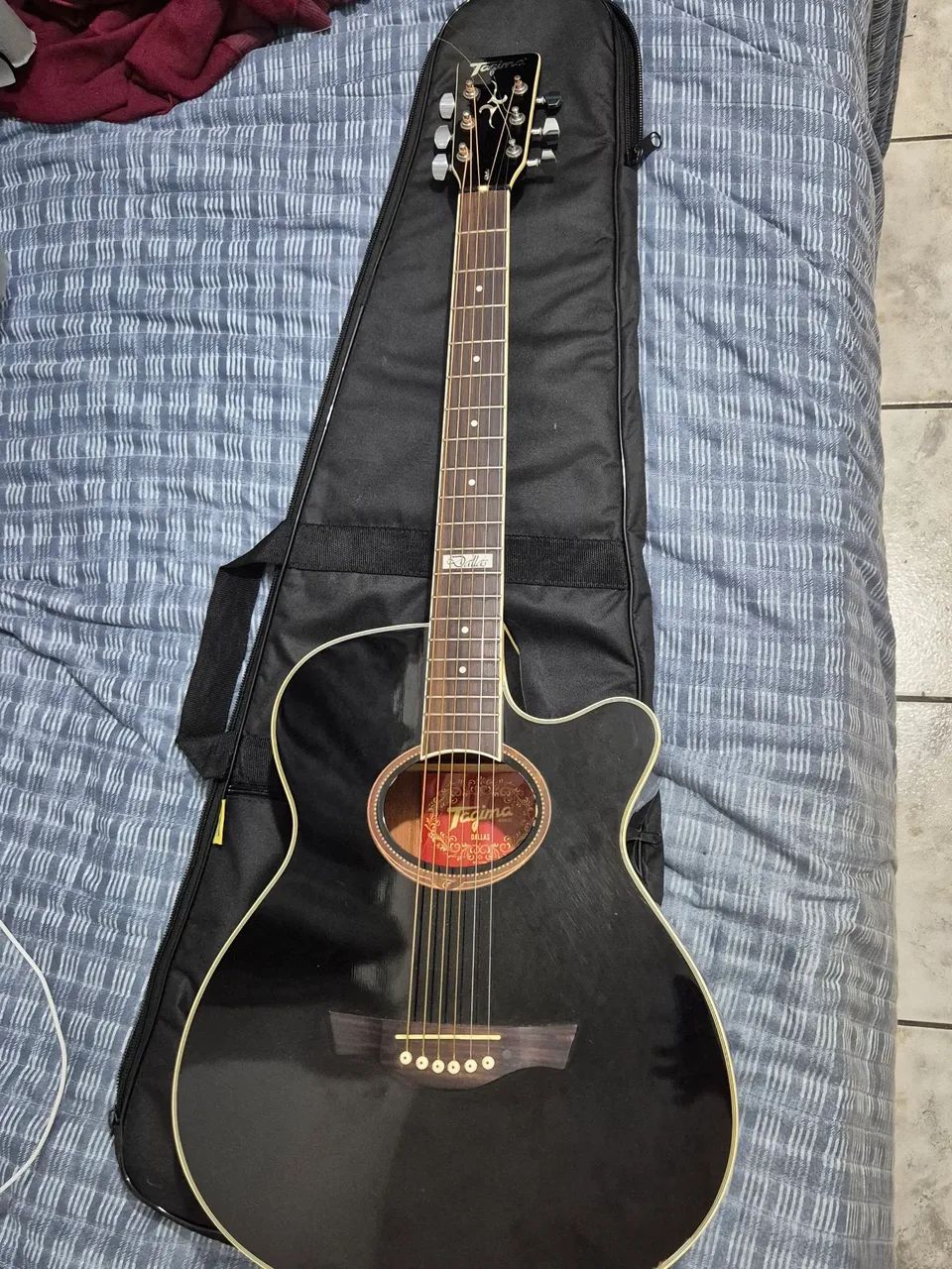 Violão eletroacustico tagima dallas 