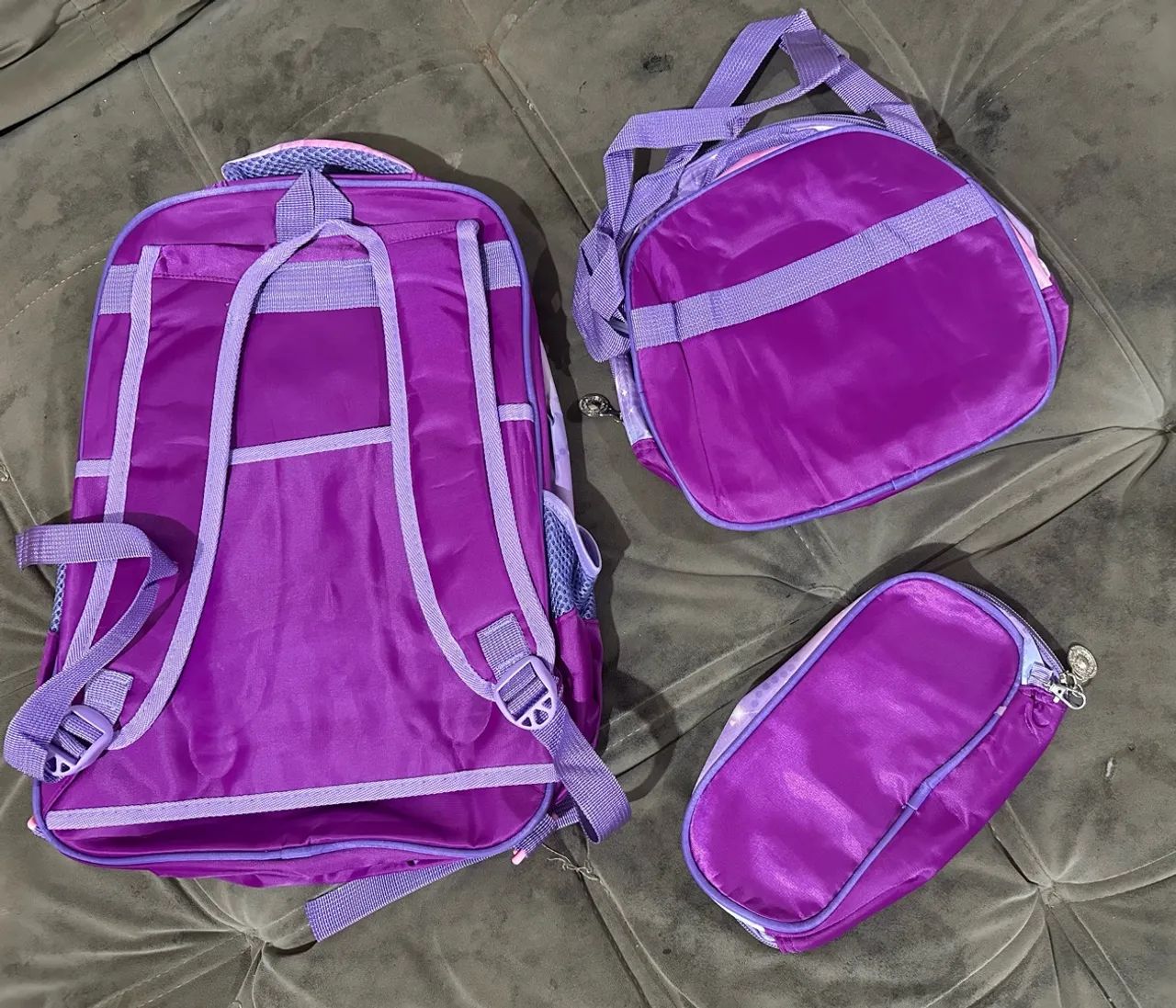 Conjunto Mochila - Merendeira - Estojo - Foto 2