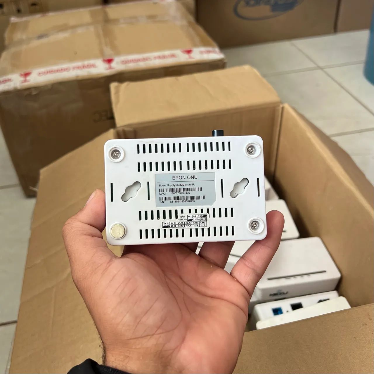 Lote 50 Onu Epon Nexu Networks Fd600-111g-hz600 m - Foto 6