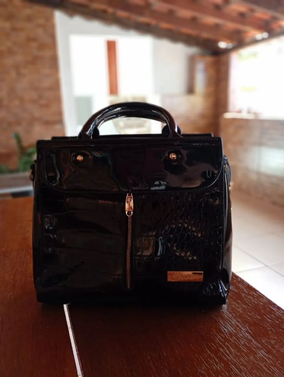 Bolsa Seven Preta - Foto 5