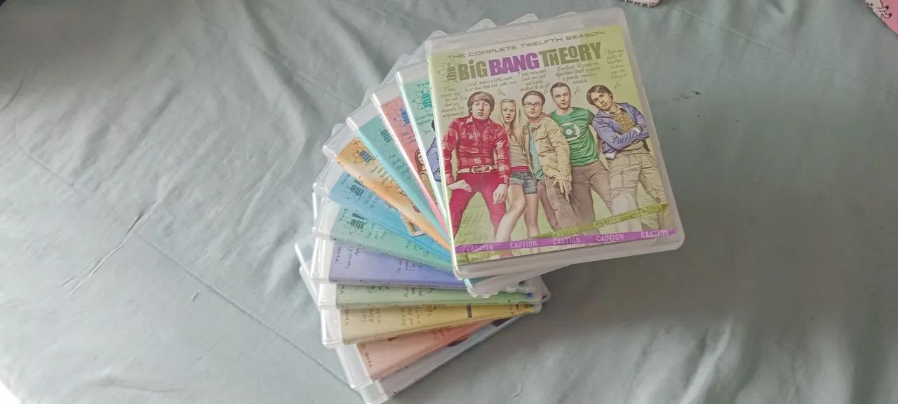 The Big Bang Theory BOX COMPLETO NOVO colecionador (12 temporadas
