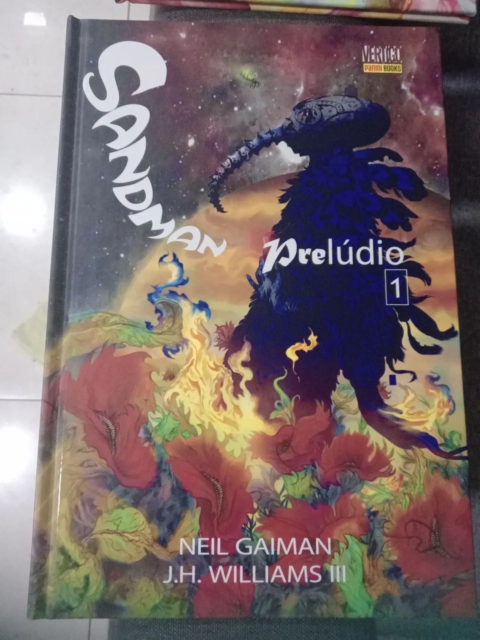 livro sandman prelúdio volume 1 e 3