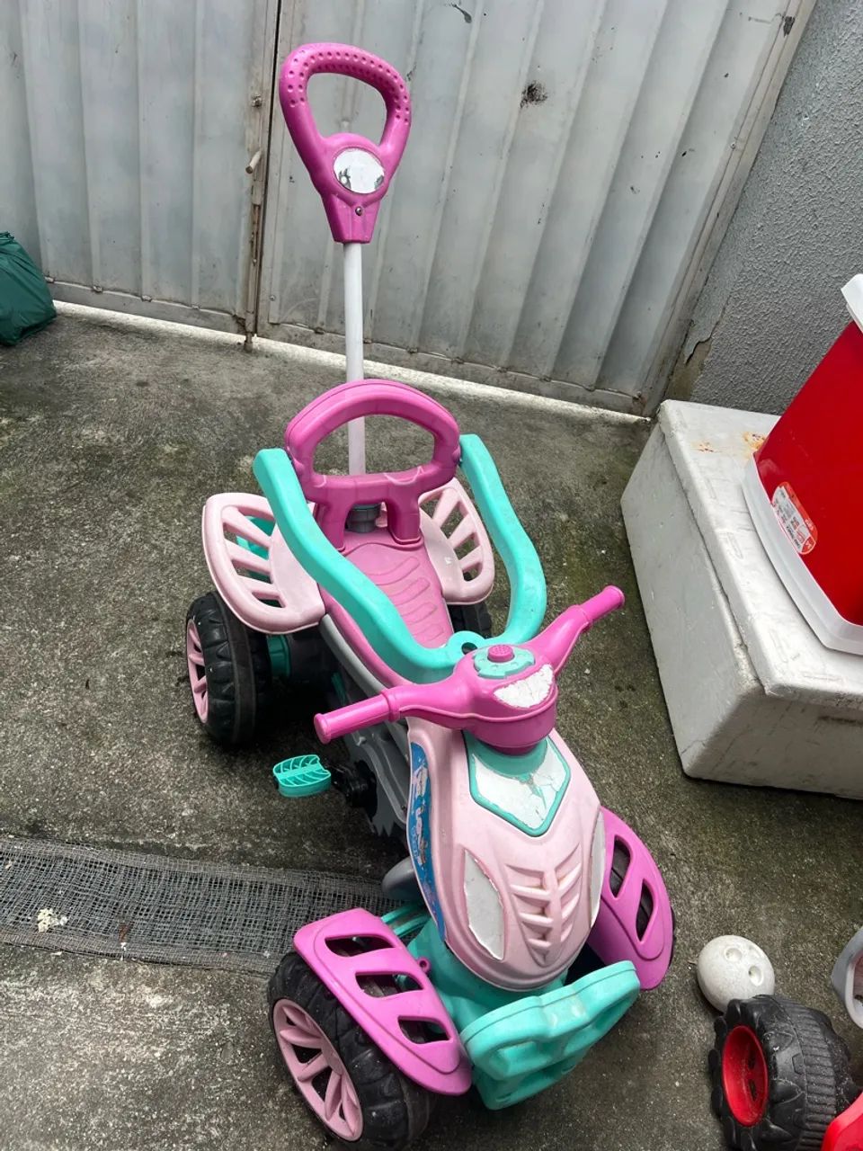 Carrinho de menina 