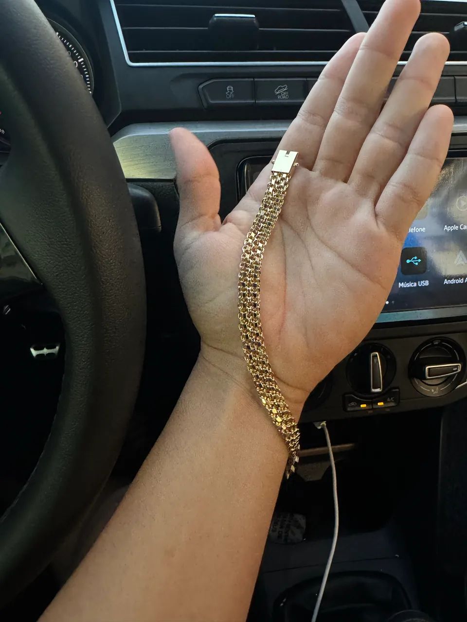 PULSEIRA BANHADA A OURO 18K | VITALÍCIO  - Foto 3