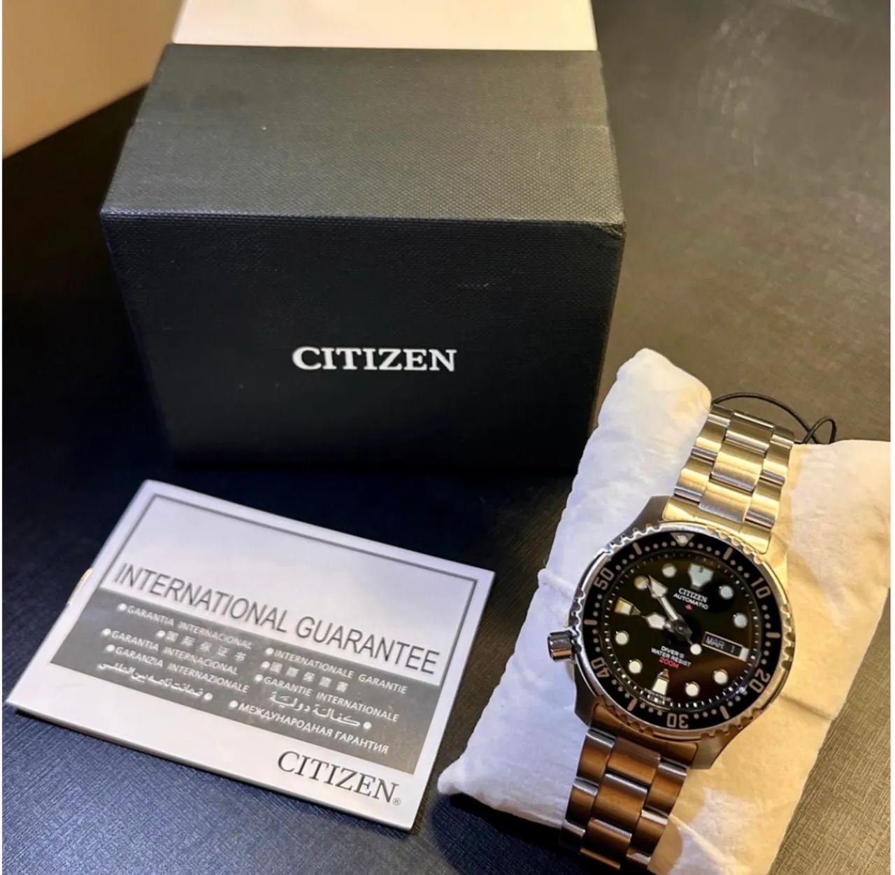 Relógio Citizen Promaster Diver Automático Preto - Foto 2
